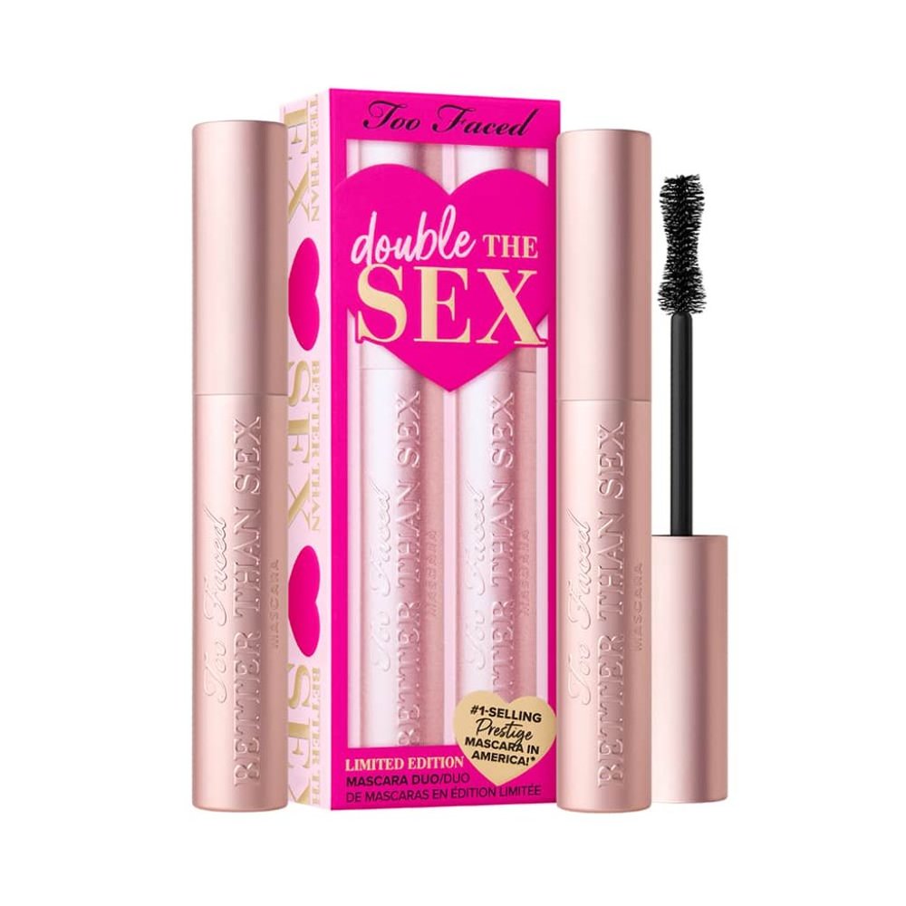 Too Faced Double the Sex: Better Than Sex Mascara Duo - Limited Edition